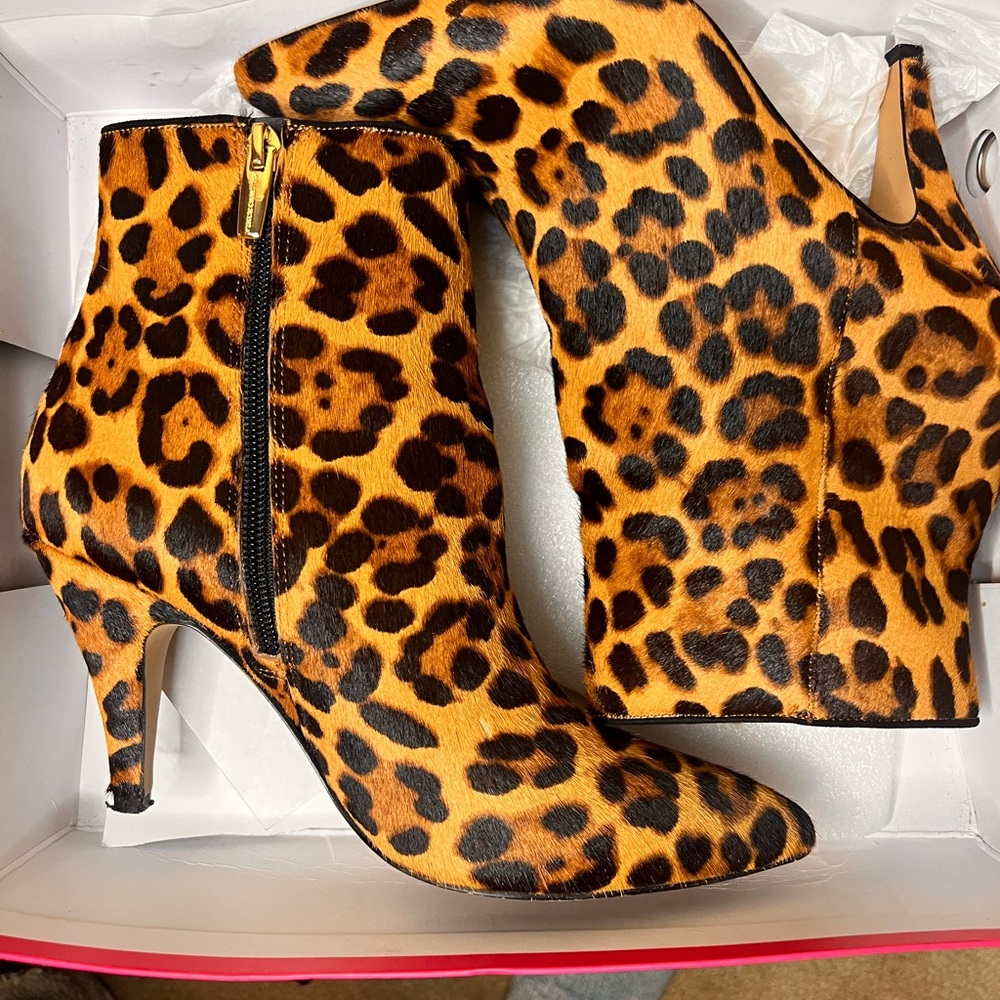 Vince Camuto Brown and Black Heeled Boots